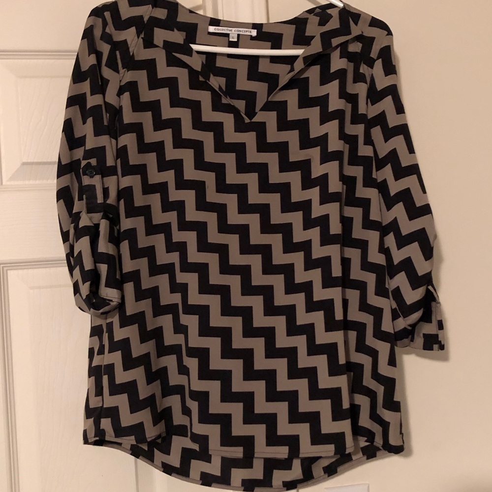 Collective Concepts Blouse- Stitch Fix